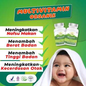 Neoalgae Daily sumber nutrisi dan vitamin untuk kesehatan dan kecerdasan anak