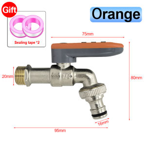 A Faucet with A Password Lock Suitable for Outdoor Gardens Public Places Made of Brass Pipe Fitting Connected Valve