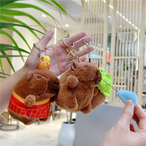 Gấu bông Chuột Capybara chảy mũi Gấu Bông Capybara Chuột Lang Balo Rùa Chuột Lang Bóng Bóng Mini
