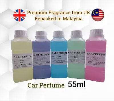 ［55ml］Borong Pati Minyak Wangi Kereta Wolesale Car Air Freshener Car Perfume Refill