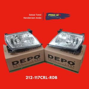 HEADLAMP LAMPU DEPAN LAMPU BESAR KIJANG NEW KAPSUL 2003 DEPO SET