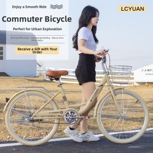 Retro Portable Ladies Bicycle 20/22/24 inches