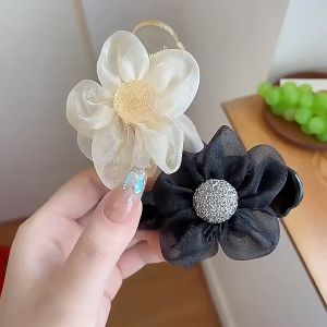 Jepit Rambut Jedai Korea Perempuan Dewasa Motif Bunga 2 Gigi Aksesoris Design Elegant AK255 ZIORRA