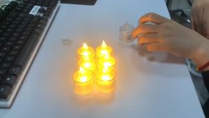 24pcs LED Flameless Candle Lamp Mini Tea Lamp Family Wedding Birthday Decoration Light Battery Party Ornament Needs