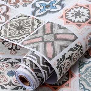 Bathroom Renovation: Self-adhesive Waterproof Wall Covering & Floor Stickers