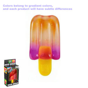 Needoh Nice Cube Sensory  Nice-Sicle Stress Relief Squishy Cube Anti-Anxiety Squeeze Object For Focus ADHD Population