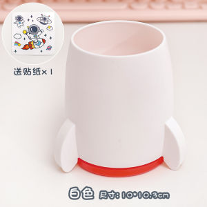 DIY Large-Capacity Pen Container Kids Boys and Girls Desktop Multifunctional Storage Box Primary School Students Cute Stationery Pen Container