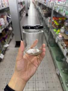 APPN(1เซ็ทได้4ใบ มีคลิปรีวิว) โหล โหลแก้ว โหลแก้วเก็บของ โหลแก้วใส่เครื่องเทศ โหลแก้วใส่น้ำจิ้ม โหลแก้วใส่เยม โหลดแก้วเก็บของ กระปุก กระปุกน้ำพริก กระปุกแก้ว ไซส์S ความจุ240ML มีฝาปิดสีดำกันฝุ่น สินค้าพร้อมจัดส่ง (112611129)