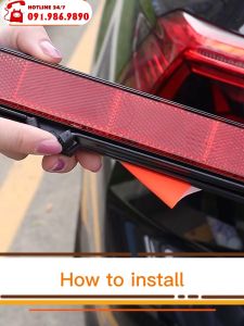 Biển báo tam giác phản quang cảnh báo nguy hiểm cho ôtô xe hơi xe khách xe tải xe container khi dừng đậu xe dễ gấp gọn có chân đứng