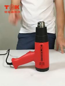 Máy Khò Nhiệt Cầm Tay TGK 1800W - HG6618S - Màu Đỏ - Máy Khò Màng Co Khò Nhựa - Máy Khò Đa Năng