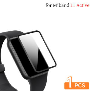 1-5PCS for Xiaomi Band 11 Screen Protector 3D Curved Full Coverage Anti-Scratch Protective Film for Miband 11 Active Watch Cover