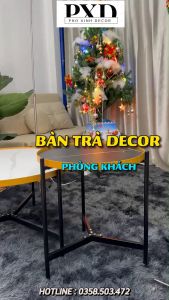 Bàn trà đôi phòng khách hiện đại bàn trà gỗ cực đẹp mặt gỗ phủ melamin khung thép chắc bàn trà phòng khách sang trọng bảo hành 36 tháng