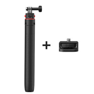 Flymile | Flymile Retractable Selfie Stick/Tripod For DJI Action 5 Pro/Pocket 3/4 Action Camera Live/Extreme Sports/Record Life Tools
