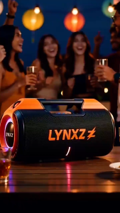 LYNXZ Pro Bluetooth Speaker Portable Waterproof DropProof Outdoor Subwoofer Up to 22H Playtime Suitable For Family Party