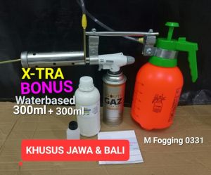 mini foger semprot seranga bonus obat poging nyamuk
