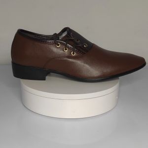 Prikol British Klasik Sepatu Kerja Kantor Pria Pantofel Formal PDH Tali Oxford Sepatu Kulit Lentur Murah 075