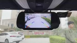 7-Inch Reversing Monitor Car Rear-View Display CVBS Compatible Universal & Easy Installation Parking Assist