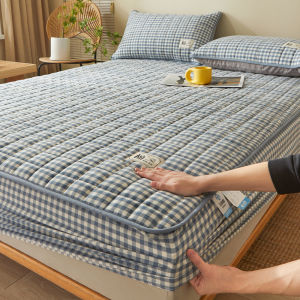 Cotton Thickened Anti-slip Dust-proof Bed Cover