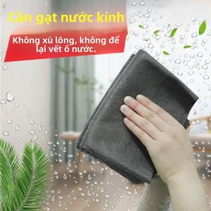 5 Khăn Lau Sợi Thấm Hút Đa Năng Không Xơ Làm Bằng Vải Viscose Dùng Lau Kính