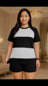 R.A BIG SiZE TERNO TOP + SHORT WITH 2 POCKET FIT UP TO XXL