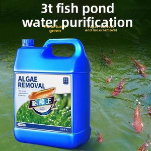 MONLEYTA | Algae Remover Aquatic Green Water Fish Pond Aquarium Algae Eliminator Moss Removal Black Hair Algae Brown Algae Cleaner