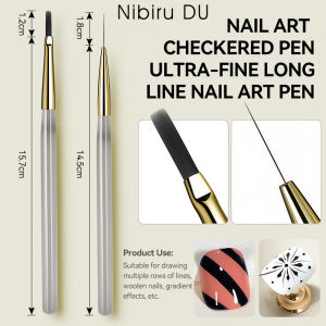 Professional Nail Art Brush Set for Acrylic Gel UV Polish Tip Painting Drawing Carving Dotting Pen Flat Fan Liner Manicure Tools