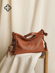 Soft Genuine Suede Hobo Tote Bag
