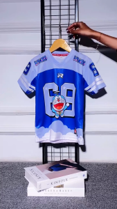 SWITCO | Kaos Jersey Anak Number 69 Laki Laki Bahan DryFit Brazil Full Printing Casual Rugby Retro Streetwear Vintage Hockey Perempuan