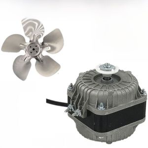 ตู้เย็นตู้แช่แข็งพัดลมระบายความร้อนเหมาะสำหรับ YZ16 ตู้แช่แข็งมอเตอร์ตู้เย็นคอนเดนเซอร์พัดลมเป่าลมมอเตอร์อุปกรณ์เสริม