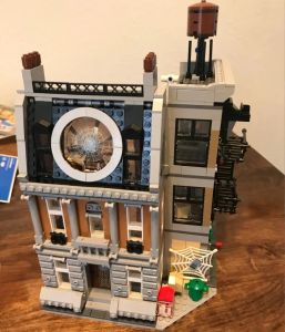 Hero Movie Series Sanctuary Sanctuary Showdown รุ่น Building Blocks ภาพยนตร์สะสมเด็กวันเกิดเด็กของขวัญ 1125 ชิ้น