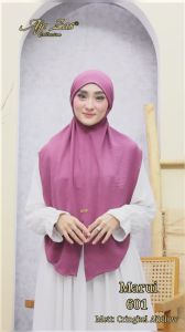 AJEZAS - French Khimar MARULI Matt Crinkle Airflow