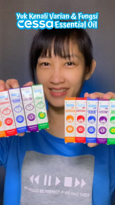 Cessa Kids Fedrop - Essential Oil Penurun Panas dan Demam Anak MERAH
