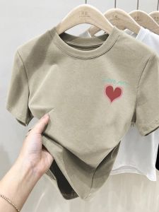 Nguyên Chất Cotton Vải Bông Áo Thun Ngắn Tay Quần Áo Mùa Hè Cho Trẻ Em Rộng Rãi Phù Hợp Với Nửa Tay Áo Trắng Áo Sơ Mi Vai Phong Cách Mùa Hè Cho Bé Trai Thời Trang