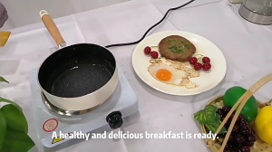 Tefal Multifunctional electric heating furnace 1000w household stewing electric furnace thickened panel fast heating high temperature resistance impact resistance easy to clean multifunctional rotary temperature control electric heating furnace