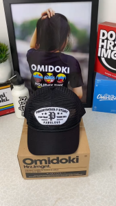 TRUCKER HAT FULL JARING HITAM TOPI JARING DISTRO PRIA ORIGINAL