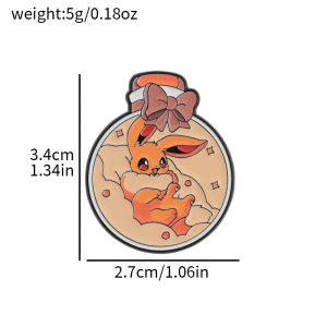 Bandai | Dễ Thương Anime Elf Men Pin Hình Hoạt Hình Thổ Cẩm Lapel Pin Huy Hiệu Cho Ba Lô Quần Áo Thời Trang Phụ Kiện Trang Sức