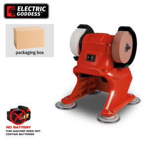 Cordless Electric Bench Grinder Table Grinder Double Grinder Polishing Grinding Stone Knife For for Milwaukee 18V Battery Pin