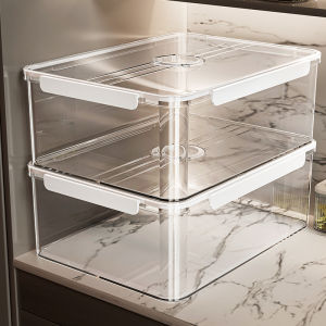 Food Grade Freezer Storage Box Dumpling Ravioli Quick Freezing Meat Storage Container Fridge Organizer Plastic Container