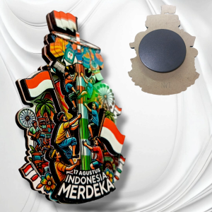 Magnet Kulkas Kemerdekaan RI – Tema Merah Putih | Edisi Terbatas!