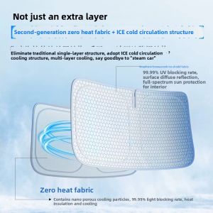 HELLOLEIBOO | Sun Protection Heat Insulation Windshield Shade for Nio Cars