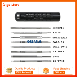 Orthopedic equipment medical screwdriver set plum blossom hexagon set screwdriver bone nail remover