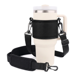 Stanley 30oz 40oz Flat Bottom Water Bottle Handle Strap Carrier Shoulder Strap Holder Compatible with Stanley Insulated Bottles