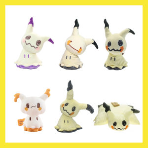 Bandai | Mimikyu Plush Toys Cute Ghost Type Soft Stuffed Doll Anime Plushie Collectible Sofa Decoration Plush Pillow Kids Birthday Gifts