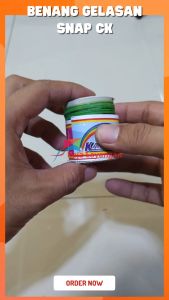 Raja Layangan - Grosir (1 Pack) Benang Gelasan CK Snap cocok untuk bocil pemula