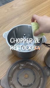 Gilingan Daging / Belender Sayur / Belender Buah / Belender Bumbu / Gilingan Sayur / Gilingan Bumbu Chopper Stainless Steel 2 Liter 4 Mata Pisau / Belender Daging ~ Bintang Reborn Olshop
