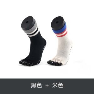 Professional Yoga Socks Thin Summer Silicone Anti-slip Five Fingers Indoor Jump Rope Fitness Pilates Soft Bottom Shoes
