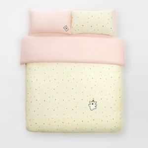 TANGDAO | Line Dog Design All-Year Bedding Set for Kids & Students