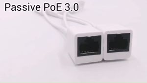 POE Adapter Passive สาย PoE Splitter + Passive PoE Injector Cable POE RJ45อุปกรณ์แยกสายไฟผ่านหัวแลนแบบ Passive Poe คละสี
