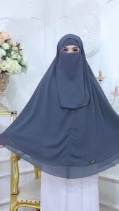 BISA COD Hijab Syari Kepala Non Pet Kode SAIDE Bahan Ceruty Babydol Premium By Ory AjeZas Collection