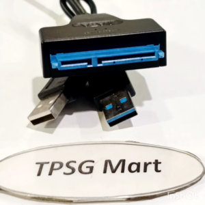 Cáp USB ra Sata cho ổ cứng 2.5 / Có 2 đầu USB kết nối và nguồn phụ (USB 3.0 to SATA Cable)